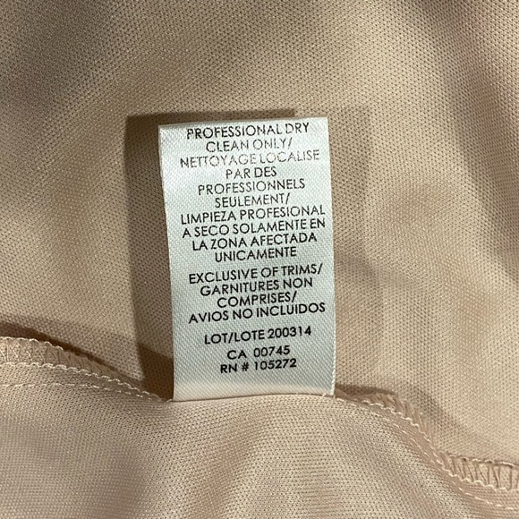 JS Collections Women's “Rosie” Pink and Gold Cocktail Dress Size 12 - Picture 8 of 15